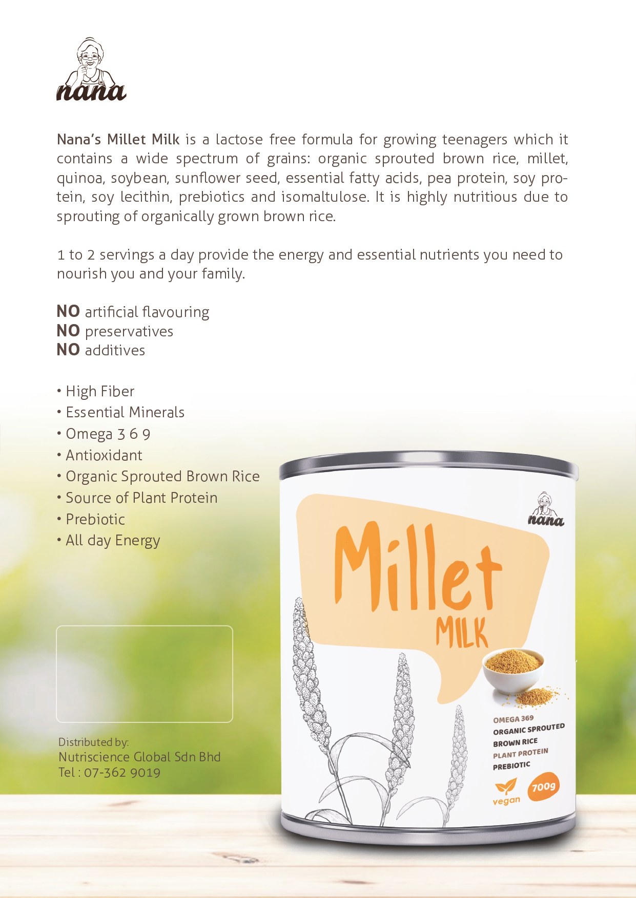 NANA MILLET MILK (700G)